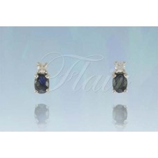 Small Oval with CZ